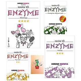 Combo Nhân Tố Enzyme : Trẻ Hóa, Phương Thức Sống Lành Mạnh, Minh Họa, Thực Hành ( Tặng Kèm Sổ Tay ) - 