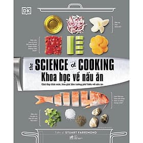 Sách Khoa học về nấu ăn The science of cooking (Bìa cứng) - Không có