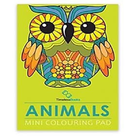 Mini Colouring Pad - Animals - Tri Thức