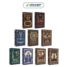 Combo trọn bộ 9 tiểu thuyết của Mario Puzo (Khổ 16x24cm) - Á Đông