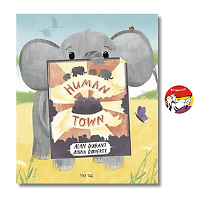 Human Town by Alan Durant - Children Picture Story book in English UK - Sách Ngoại Văn - Alan Alda
