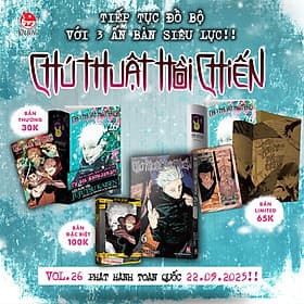 Truyện tranh Chú thuật hồi chiến lẻ tập (Chang Book)