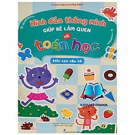 Sách Hình dán thông minh giúp bé làm quen với toán học - Minh