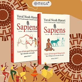Combo Sapiens: Lược Sử Loài Người Bằng Tranh - Tập 1: Khởi Đầu Của Loài Người + Tập 2: Các Trụ Cột Của Nền Văn Minh - Minh Minh