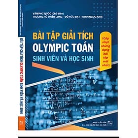 Bài tập giải tích OLYMPIC Toán sinh viên và học sinh - Rien Ono