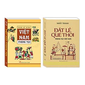 Combo Việt Nam phong tục (bìa mềm) , Đất lề quê thói Phong tục Việt Nam (bìa mềm) - Minh Minh