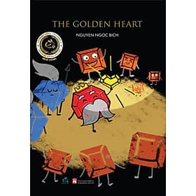 Sách tiếng Anh THE GOLDEN HEART - Giải thưởng sách tranh Ehomebooks - Anh Thư