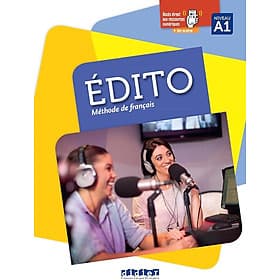 Sách học tiếng Pháp EDITO A1 - EDITION 2015-2018 - LIVRE + DIDIERFLE.APP - ED