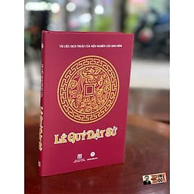 LÊ QUÝ DẬT SỬ - MAIHABOOKS - - 