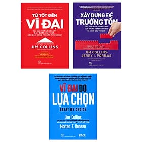 Combo Từ Tốt Đến Vĩ Đại, Xây Dựng Để Trường Tồn, Vĩ Đại Do Lựa Chọn - Jim Collins _TRE - Collins Dictionaries