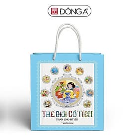 Thế Giới Cổ Tích Dành Cho Bé Yêu - Bộ Túi 10 Cuốn - Đông A - Á Đông