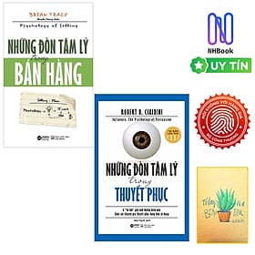 Combo Những Đòn Tâm Lý Trong Bán Hàng và Những Đòn Tâm Lý Trong Thuyết Phục - Thu