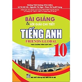Bài Giảng Và Lời Giải Chi Tiết Tiếng Anh 10 Friends Global Theo Chương Trình GDPT Mới HA-MK - Theo Theobald