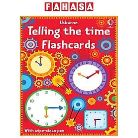 Sách ngoại văn: Telling The Time Flashcards - Usborn