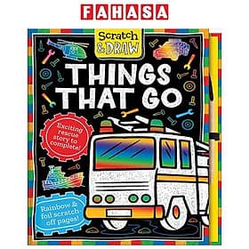 Sách ngoại văn: Scratch And Draw - Things That Go - Go