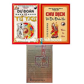 Combo 3 Cuốn: Chu Dịch Với Dự Đoán Học + Dự Đoán Theo Tứ Trụ + Dịch học ngũ linh - Linh Linh