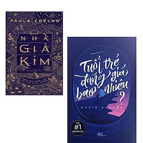Combo Sách tuổi trẻ đáng giá bao nhiêu và Nhà giả kim + tặng truyện song ngữ anh việt bìa mềm ngẫu nhiên - Kim Ân