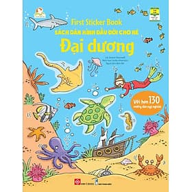First Sticker Book - Sách dán hình đầu đời cho bé - Đại dương - Dương Di