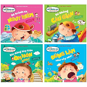 Combo (4 tập): Những câu chuyện nhỏ giúp bé lớn khôn - Chuyện
