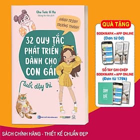 Sách Hành Trình Trưởng Thành: 32 Quy Tắc Phát Triển Dành Cho Con Gái Tuổi Dậy Thì - Gã