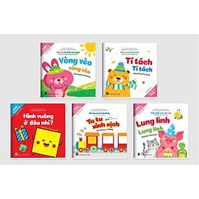 Ehon song ngữ Anh - Việt - Bộ sách nuôi dưỡng tâm hồn bé 0 - 6 tuổi - Kèm file nghe - Việt An