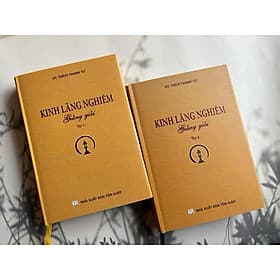 Kinh Lăng Nghiêm Giảng Giải - Combo 2 Quyển - HT. Thích Thanh Từ - Tổ In Ấn Kinh Phật - Từ Lãng