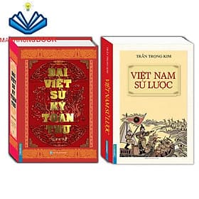 Combo Đại việt sử ký toàn thư và Việt Nam sử lược (bìa cứng)