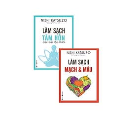 Combo Sách Chăm Sóc Sức Khỏe: Làm Sạch Tâm Hồn - Các Bài Tập Thiền + Làm Sạch Mạch Máu - Mạch Nha