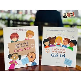 CUỐN SÁCH TƯƠI TẮN VỀ CẢM XÚC - CUỐN SÁCH TƯƠI TẮN VỀ CẢM XÚC GIÁ TRỊ - Jennifer Moore - Mallinos & Gustavo Mazali - Nhã Nam - NXB Thế giới (bìa mềm) - Nhã Nam