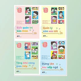 COMBO Nuôi dưỡng em bé EQ xuất sắc (Châu Quả Quả-Phàm Trần- Bạch Khai Thủy) (Nhã Nam) - Nam Trần