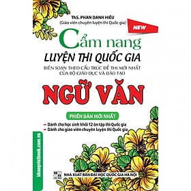 Sách Cẩm Nang Luyện Thi Quốc Gia Ngữ Văn - 