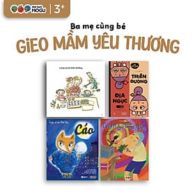 Truyện Ehon bé 3-4-5 tuổi - Bộ 4 cuốn Gieo mầm yêu thương - Nam Việt