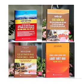 Combo Bốn cuốn sách liên quan đến Luật đất đai năm 2024 - Nhã Nam