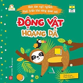 Hình Dán Ngộ Nghĩnh - Phát Triển Khả Năng Quan Sát - Động Vật Hoang Dã - Hoàng Dân