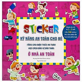 Stickers Kỹ Năng An Toàn Cho Bé - Ở Nhà An Toàn - Thương Thương