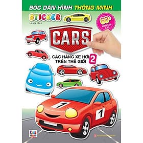 Sticker Bóc Dán Hình Thông Minh - Các Hãng Xe Hơi Trên Thế Giới 2 - Minh Thông
