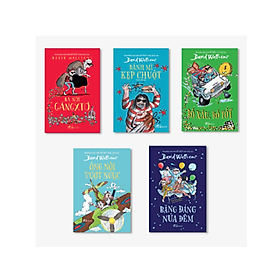 Combo 5Q Sách Văn Học Thiếu Nhi Của David Walliams: Ông Nội Vượt Ngục + Bố Xấu Bố Tốt + Băng Đảng Nửa Đêm + Bánh Mì Kẹp Chuột + Bà Nội Gangxto - David Spencer