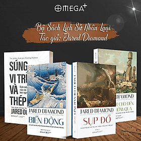 Bộ Sách Lịch Sử Nhân Loại: Biến Động + Sụp Đổ + Súng, Vi Trùng Và Thép + Thế Giới Cho Đến Ngày Hôm Qua (Jared Diamond) - 
