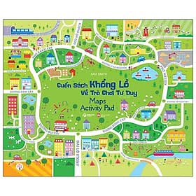 Cuốn Sách Khổng Lồ Về Trò Chơi Tư Duy - Maps Activity Pad (Tái Bản 2023) - Sam Smith