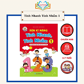Rèn kĩ năng tính nhanh, tính nhẩm 1 ( bí quyết học giỏi Toán cho bé 5-7 tuổi ) - Việt Hà