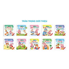 Trọn Bộ 10 cuốn Kỹ Năng Giao Tiếp Cho Bé 2+ (Song Ngữ Việt - Anh) Cùng Con Khôn Lớn Giúp Con Hiểu Và Tự Tin Hơn Vào Bản Thân Vượt Qua Mọi Khó Khăn Thử Thách Trong Cuộc Sống - Việt An