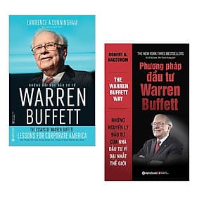 Combo 2 cuốn sách hay nhất về kinh tế từ Warren Buffett : Những Bài Học Đầu Tư Từ Warren Buffett + Phương Pháp Đầu Tư Warren Buffett ( Tặng kèm Postcard Happy Life) - Phương Phương