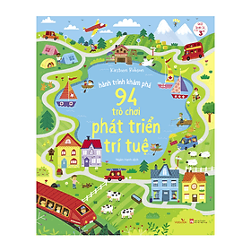Sách Hành Trình Khám Phá 94 Trò Chơi Phát Triển Trí Tuệ - Vizibook