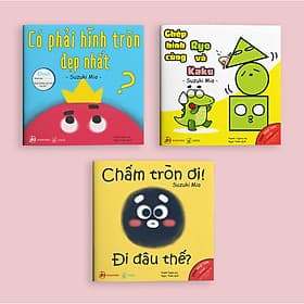 Combo Ehon Điều Kỳ Diệu Từ Những Hình Khối - Bộ 3 Cuốn (Ehon Nhật Bản 0-6 Tuổi) - Kèm Sổ Tay Mini Siêu Dễ Thương - Thương Thương