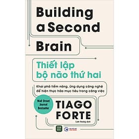 Sách Building A Second Brain - Thiết Lập Bộ Não Thứ 2 - Tiago Forte