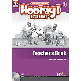 Hooray Let's Play Level B Teacher’s Book (with Audio CDs, DVD-ROM) - ED