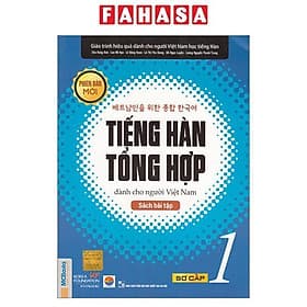 Sách Giáo Trình Tiếng Hàn Tổng Hợp Dành Cho Người Việt Nam - Sơ/Trung Cấp 1-4 - Bài Học/Tập (Trọn Bộ)