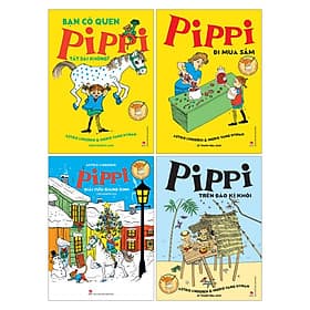 Combo Pippi Tất Dài (4 Cuốn) - Kim