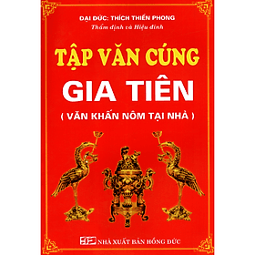 Sách Tập Văn Cúng Gia Tiên - Minh Minh