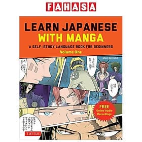 Sách ngoại văn: Learn Japanese With Manga Volume 1 - Dermot Berkery